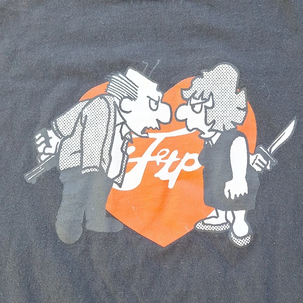 FTP Stand-off Graphic Tee Short Sleeve Mens Size Medium 100% Cotton Alt - Picture 2 of 6